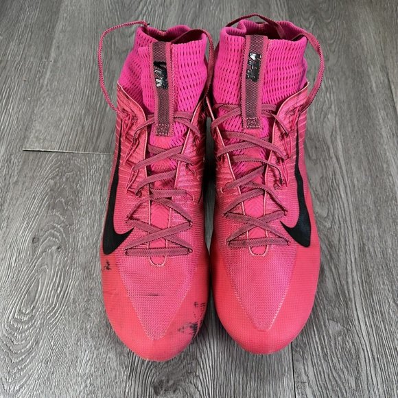 Nike Vapor Untouchable 2 CF Pink BCA Football Cleats Size 14 884808-606 Used main image 9